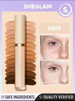 Shiglam Magic 12HR Full Coverage Concealer Light Beige 01