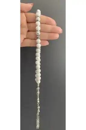 Natural Stone Agate Men's Rosary (10mm)