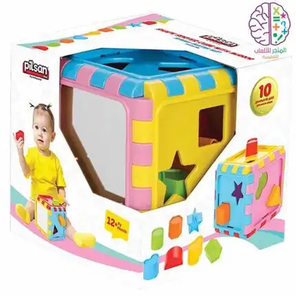 Jamara Creative Cube Shape Cube promotes fine motor skills