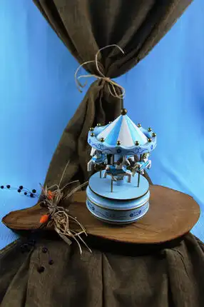 Nostalgic Decorative Musical Carousel 
