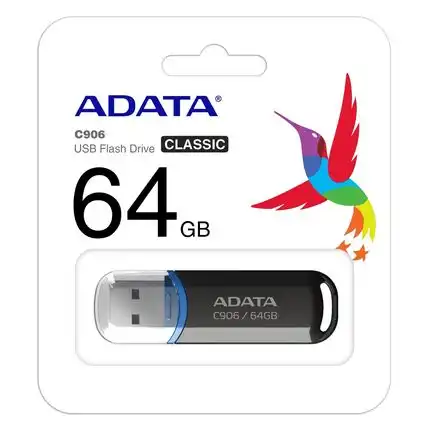 ADATA C906 Classic USB Flash Drive 64GB