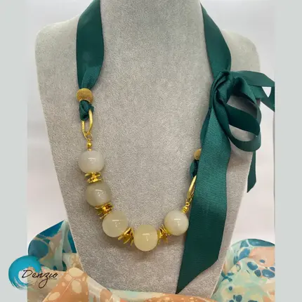 Natural Stone Quartz Necklace