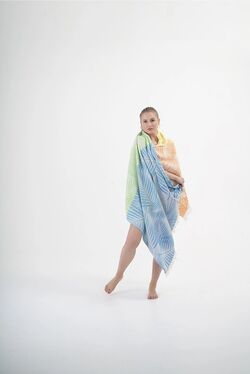 Smyrna 100% Cotton Beach Loincloth Towel 90x 175