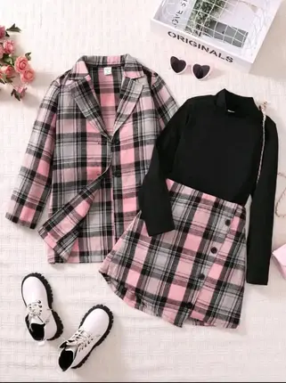 Girls three-piece set