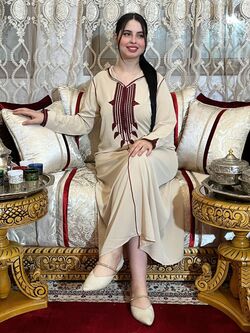 Comfortable and elegant Moroccan caftan