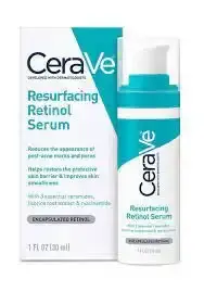 Retinol serum (exfoliates and rejuvenates the skin without irritation or sensitivity)