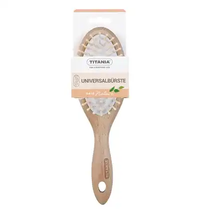 Oval Beech Wood Hair Brush