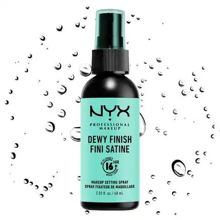 NYX Dewy Finish Makeup Setting Spray