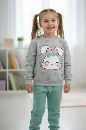 Pajamas in soothing colors that add a touch of warmth and softness 💚🪄