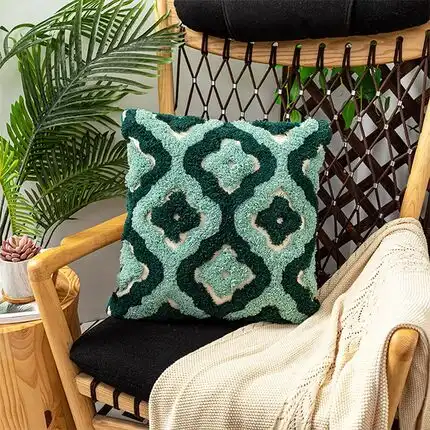 Bohemian cushion cover (with pillow) in multiple colors