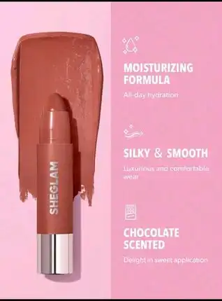 SHEGLAM Just Kissed Lipstick - Bread Pudding