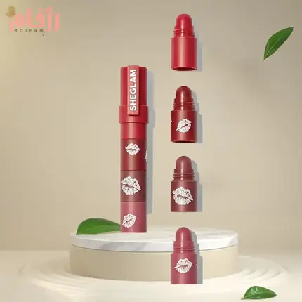 Shiglam 4-in-1 lipstick in the form of a pen in 4 assorted colors