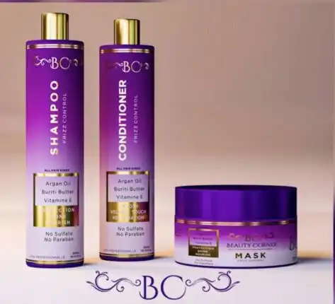 Gold Botox hair care set + shampoo + mask 120 ml