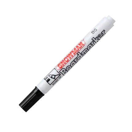 Blackboard Marker Round Tip Black