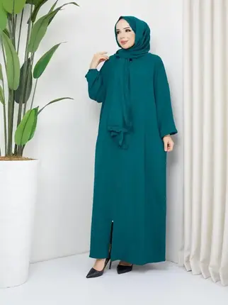 One Piece Prayer Dress - Emerald