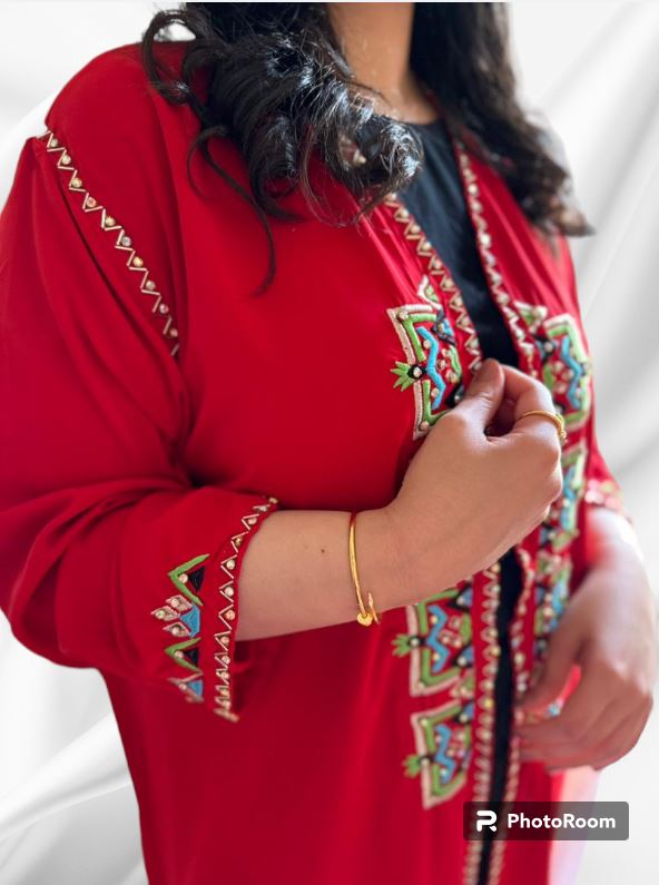 Handmade Moroccan bisht for women, light and comfortable