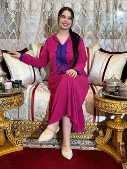 Moroccan caftan is light, comfortable and elegant