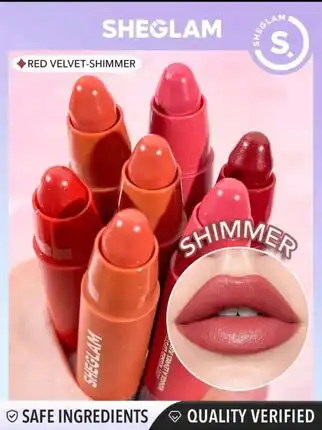 SHEGLAM Just Kissed Lipstick - Red Velvet