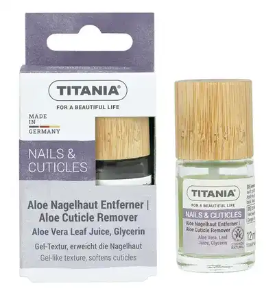 Treatment nail polish that removes cuticles and leaves your nails smooth and healthy 💅🏻✨