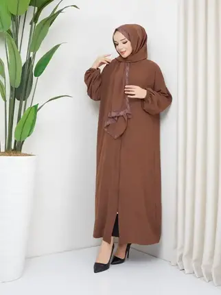 One Piece Prayer Dress - Brown