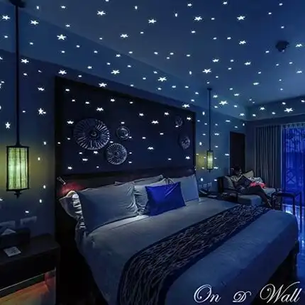 Original luminous wall stars