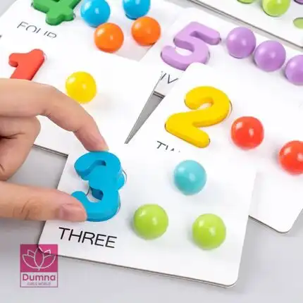 Montessori bead puzzle 4 in 1