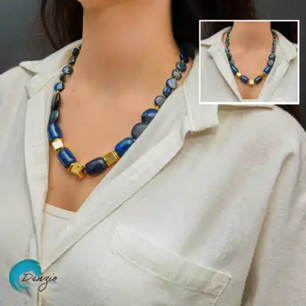 Lapis Lazuli Natural Stone Necklace