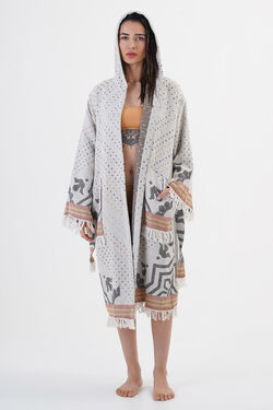 CHAPUTS Tripolis %100 Pamuk Plaj Peştamal Bornoz